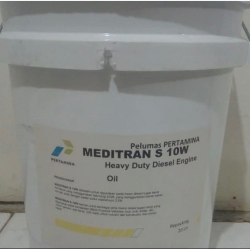 Oli Hidrolik Meditran S10W Sae 10 Isi 20 Liter