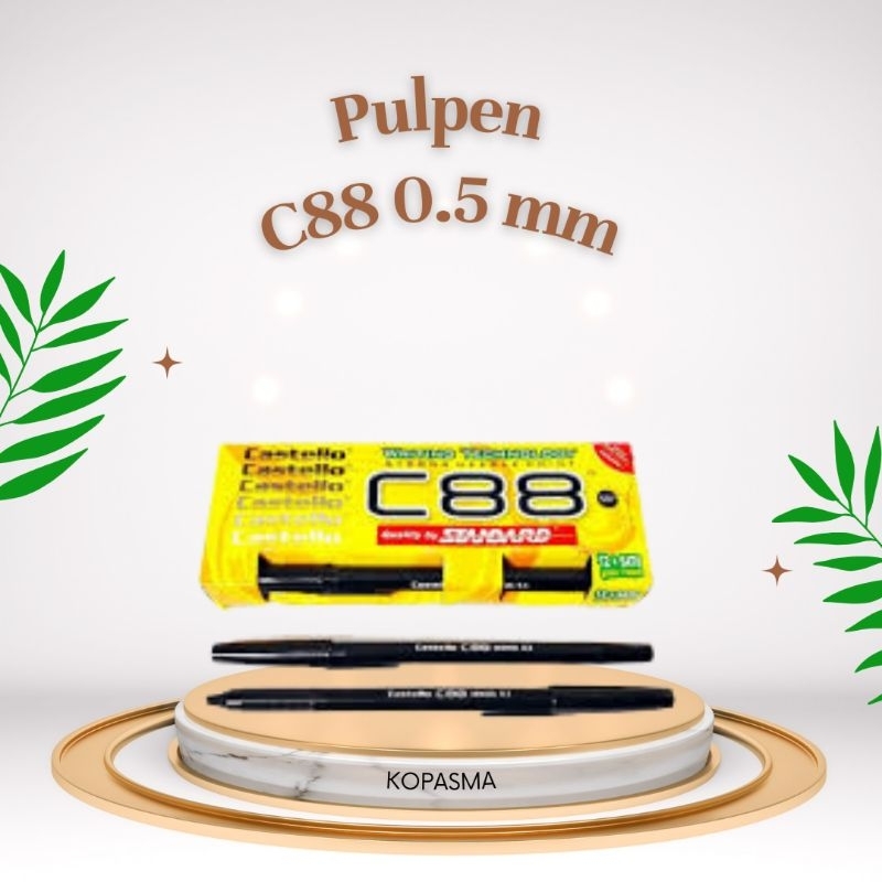 

(KOPASMA) Pulpen Standard C88 0.5 mm Castello