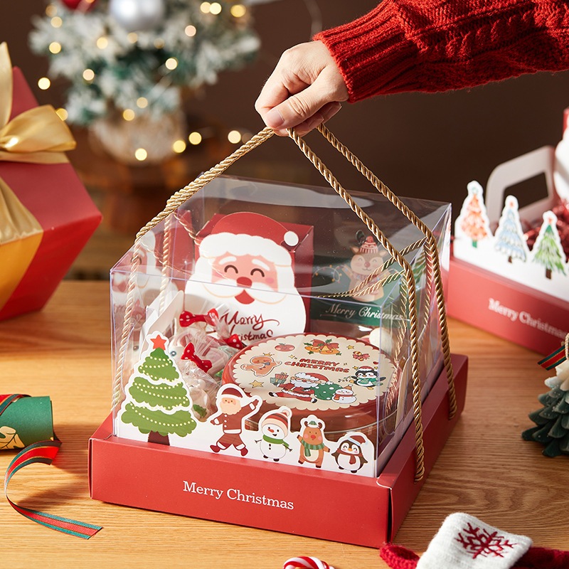 

Box Hampers Natal/ Paperbag Natal/ Box Kue Mika Merry Xmast