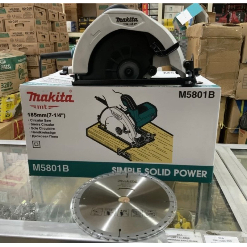 MESIN CIRCLE MAKITA M5801B / CIRCULAR SAW MAKITA M5801B / MAKITA M5801B