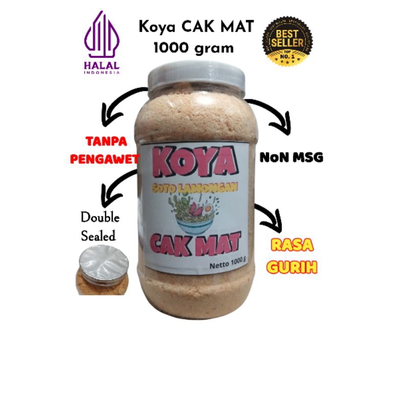 

RB22 Koya Soto Lamongan Bubuk Gurih 500/1000 Gram
