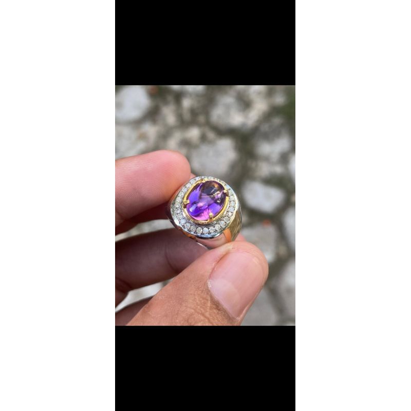 Cincin perak handmade