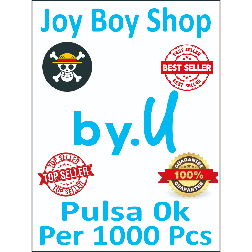 Telkomsel BYU Pulsa 0k KUOTA 3GB 7GB PER 1000 PCS