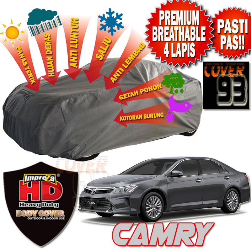 IMPREZA HD Camry - Cover Mobil Outdoor Breathable 4 Lapis