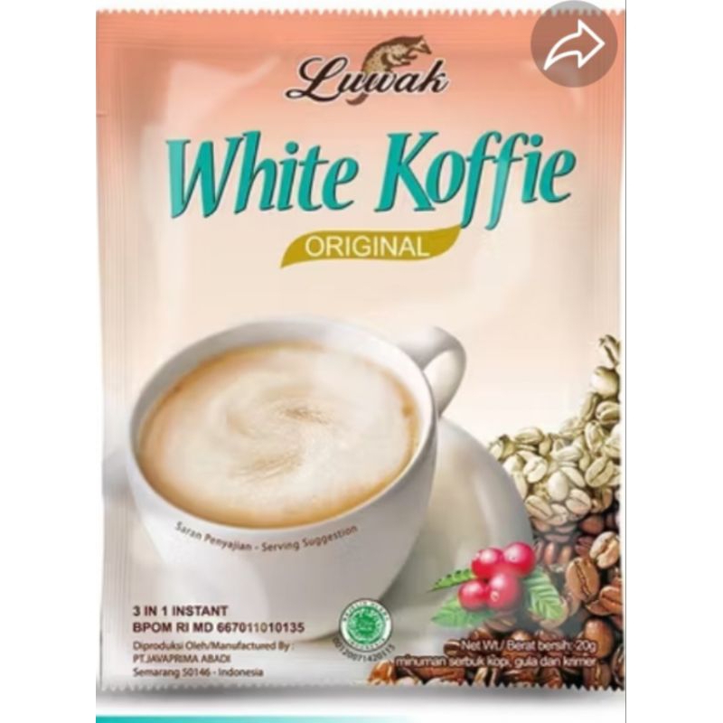 

Luwak Whife Coffe