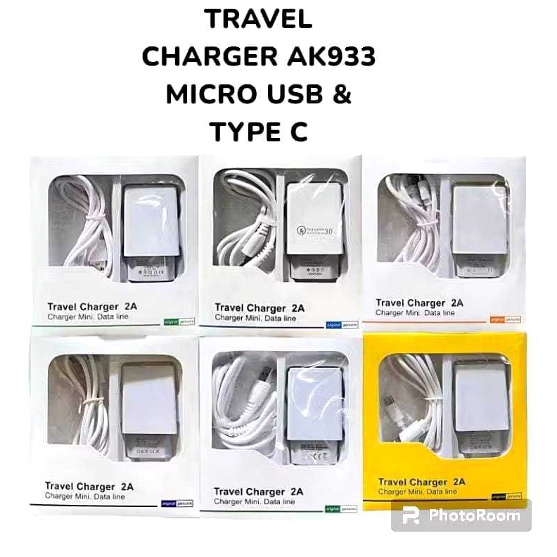 Tc Travel Charger Brand Mini AK933 99 2A Real Kwalitas Baguss AK933 SO
