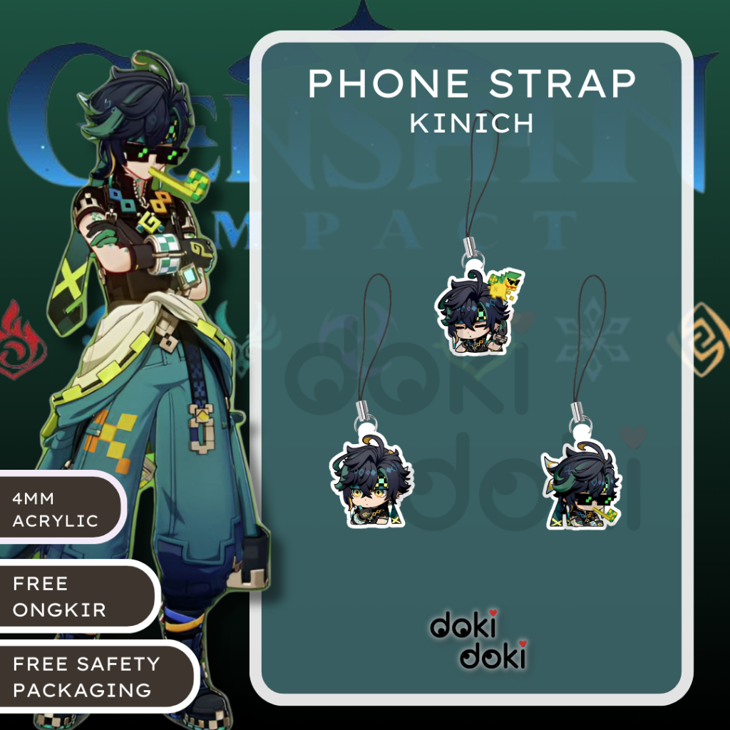 PHONE STRAP KINICH GENSHIN IMPACT