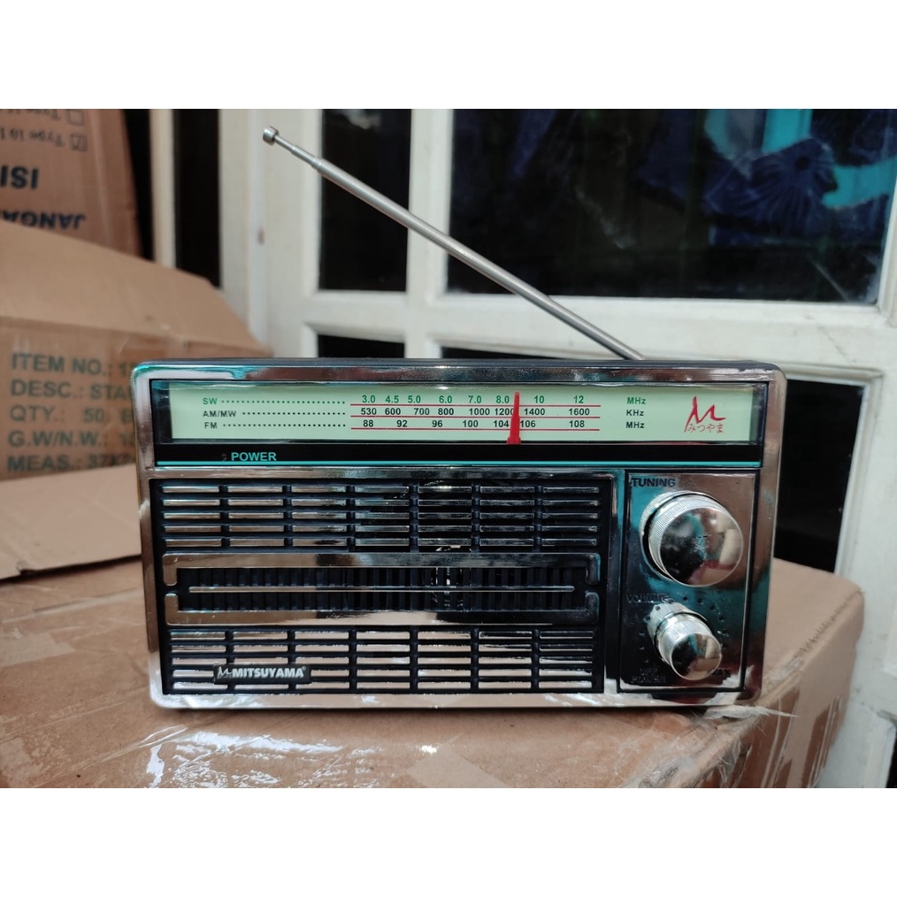 Radio Jadul Radio FM  AM  SW Radio Portable Radio Antik Sound Volume Nyaring Keras Radio Jaman Dulu