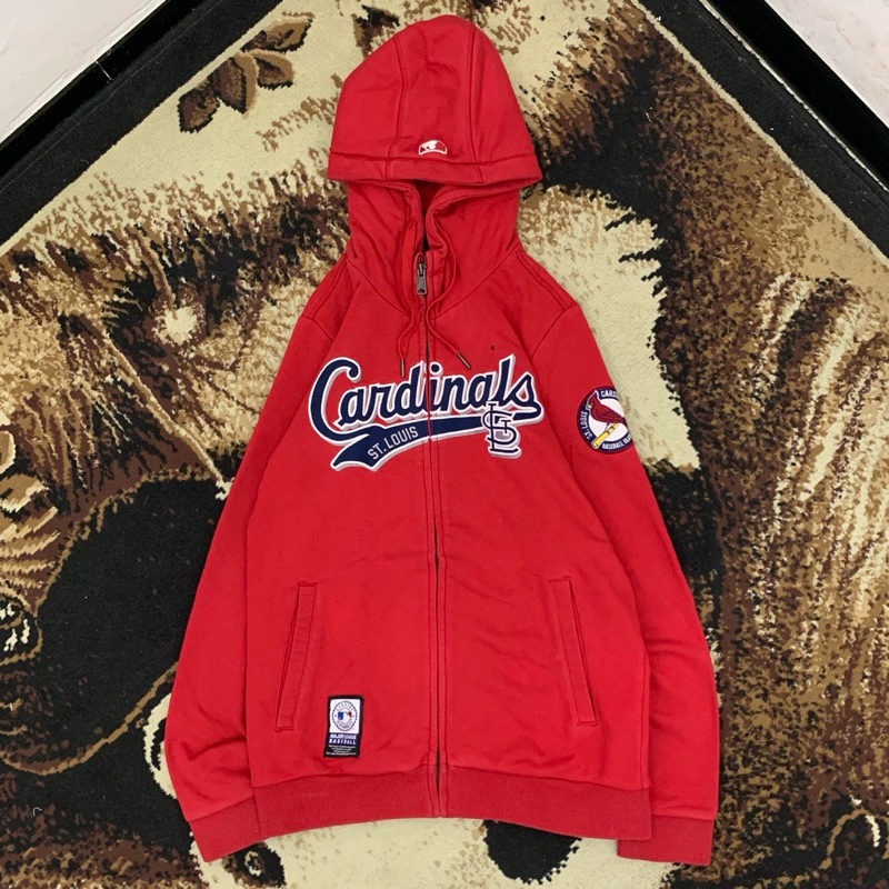 ZIPPER HOODIE MLB CARDINALS
