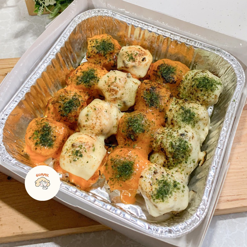 

Dimsum Ayam Kongkow Porsi Mabar / Dimsum Ayam Mentai / Dimsum Keju / Dimsum Tartar