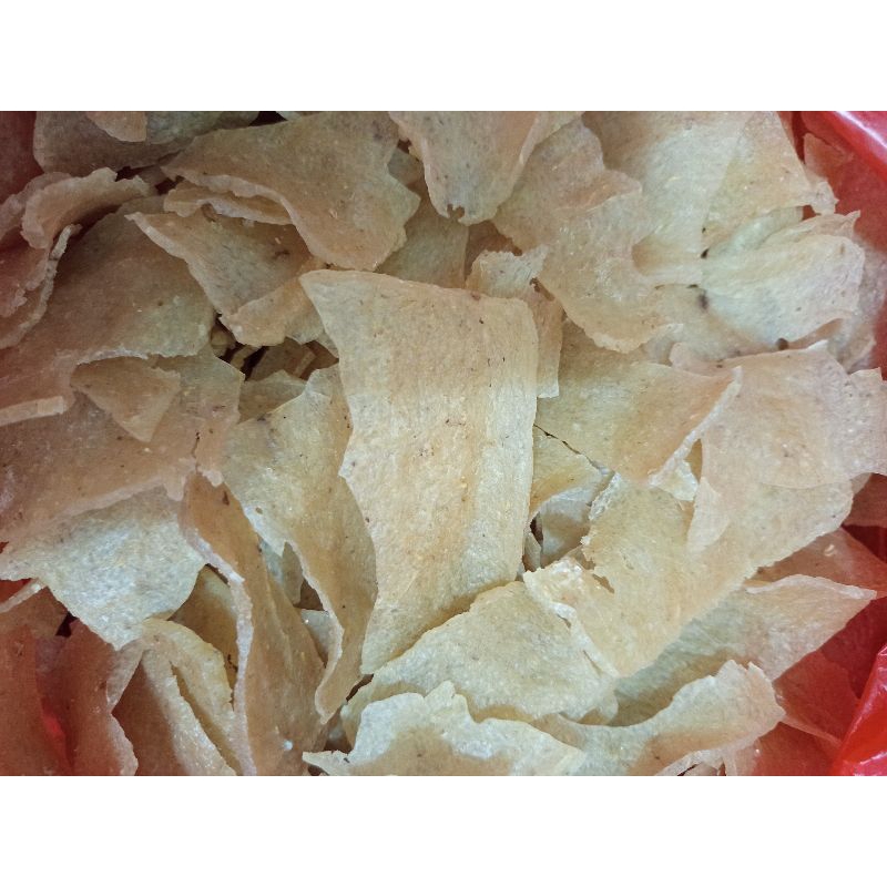 

KERUPUK GENDAR /KERUPUK BERAS MENTAH [PECAHAN]