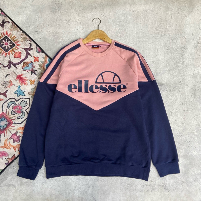 Crewneck Ellese Pink Navy Second Original