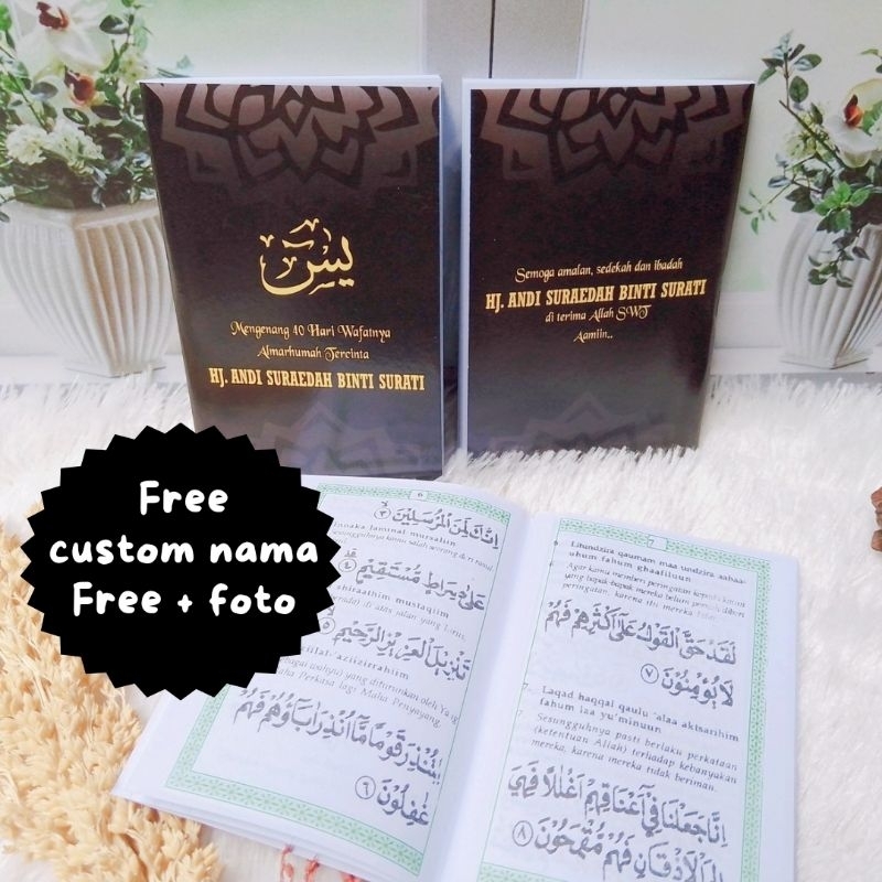 Souvenir surah yasin & tahlil