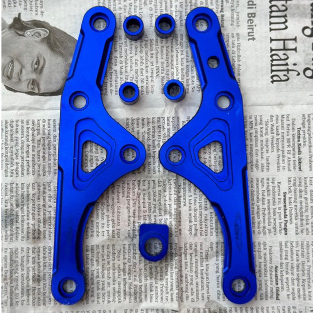 PANGKON MESIN TIGER CNC ANODIZE BIRU YZ
