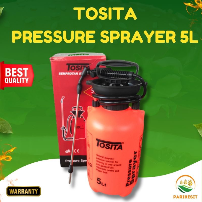 Tosita Sprayer 5 Liter - Sprayer Manual - Sprayer pressure