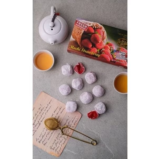 

Mochi Strawberry - isi 15 Butir