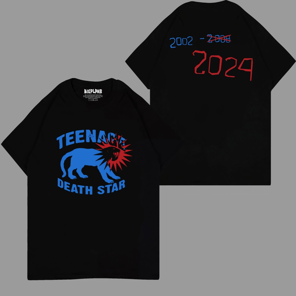 TEENAGE DEATH STAR - KEPALA MERAH / KAOS BAND TDS / KAOS TEENAGE BAND DISTRO MUSIK