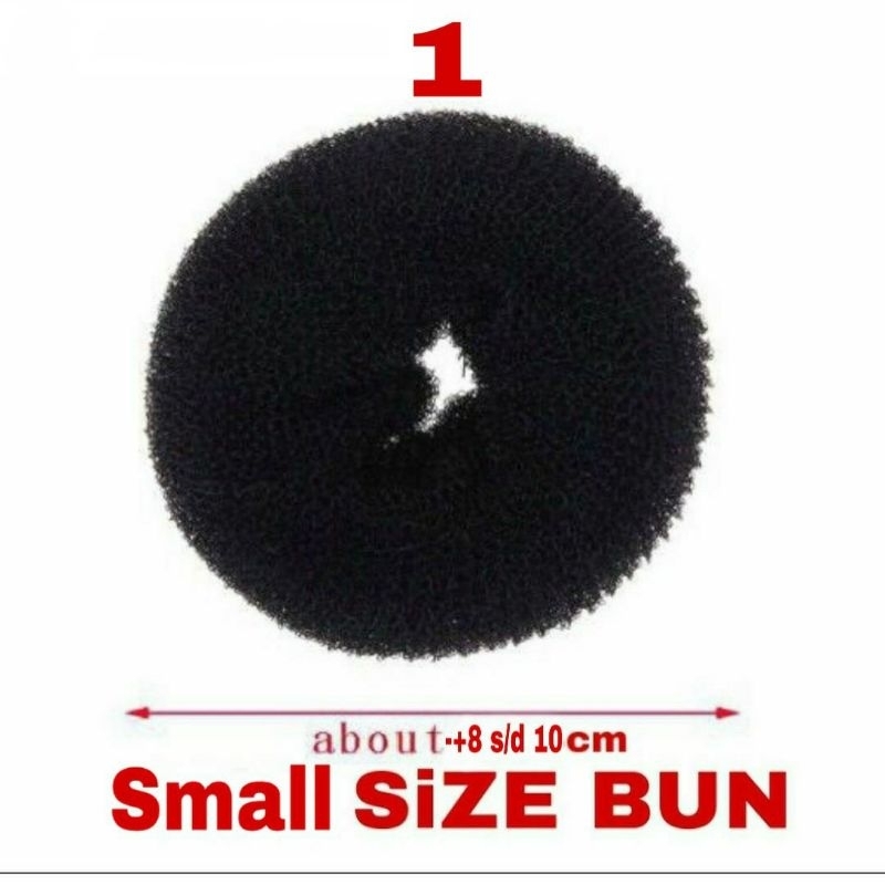 DONAT sanggul, sumpelan sanggul, ornamen rambut