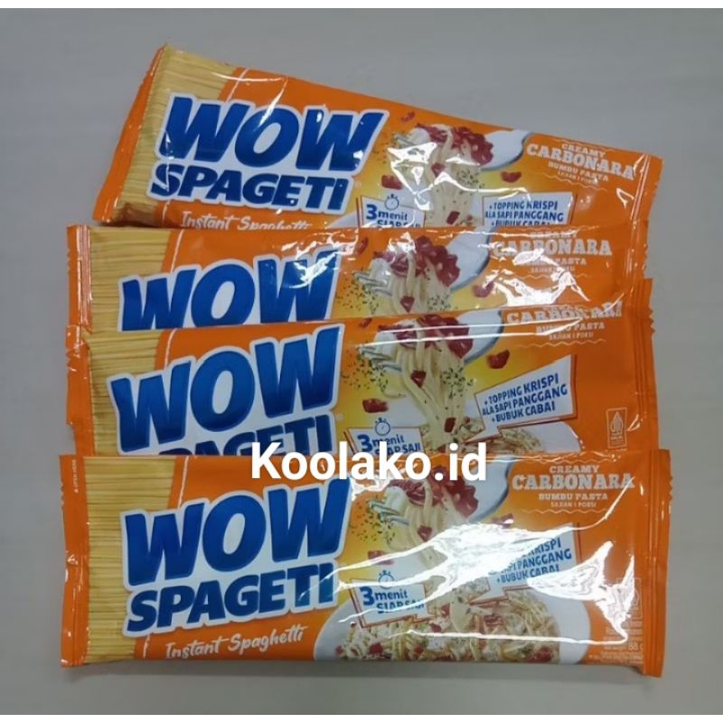 

SEMBAKO - Wow Spageti Creamy Carbonara 88 gr x 4 pcs