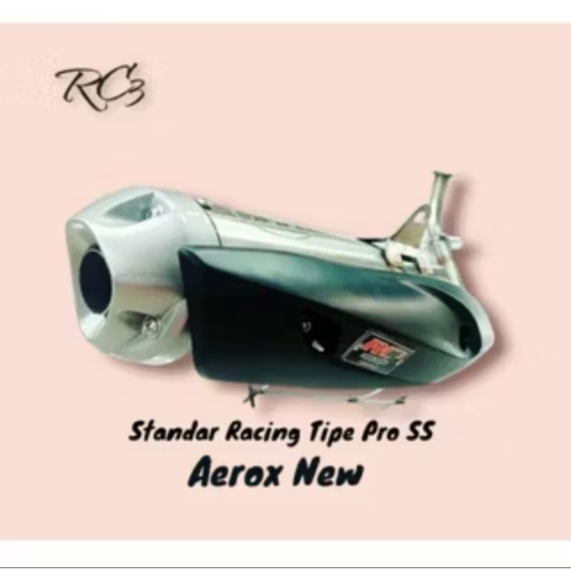 knalpot RC3 standar racing type Pro nmax old nmax new