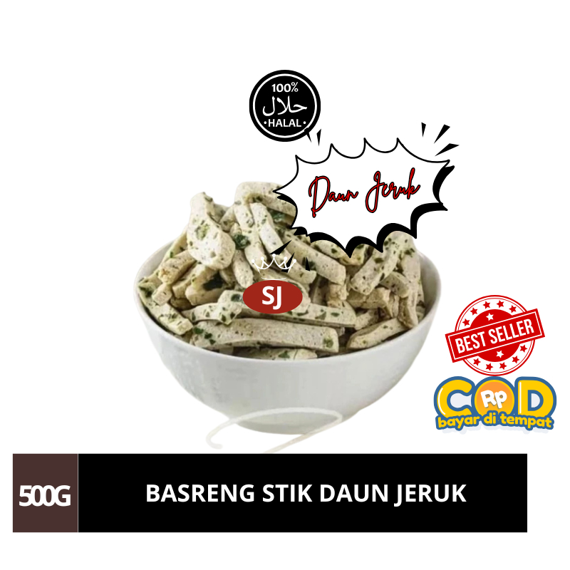 

BASRENG STIK DAUN JERUK ORIGINAL 500 GRAM GURIH DAN RENYAH | SUBUR JAYA SNACK