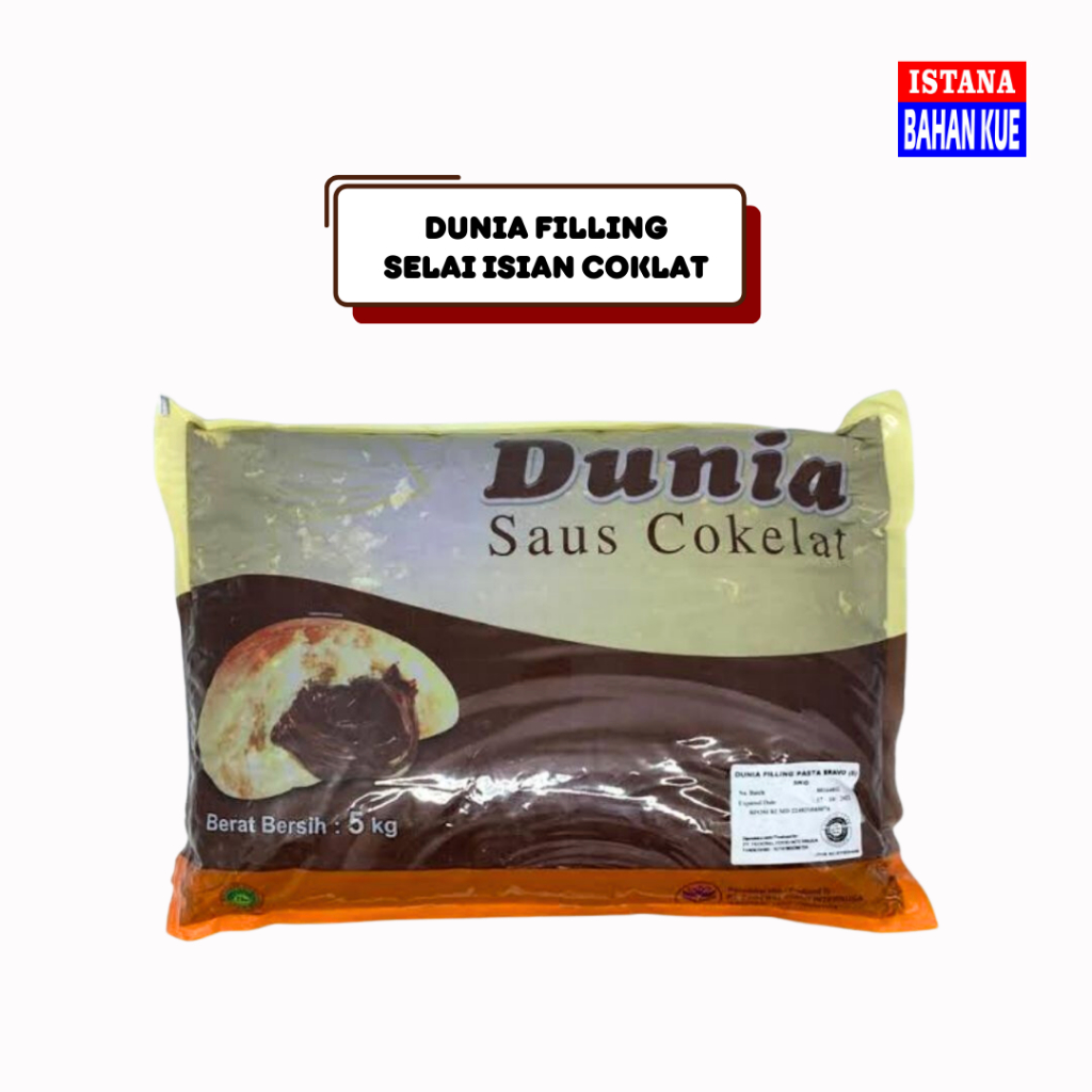 

DUNIA FILLING COKLAT | selai coklat | isian coklat | selai olesan coklat dunia