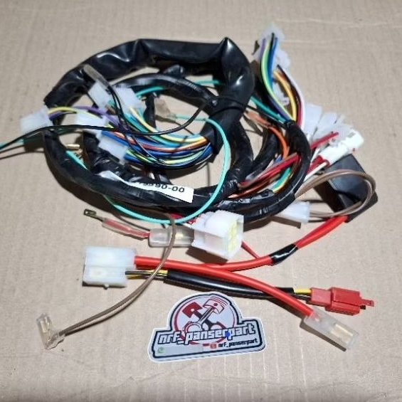 KABEL BODI SET KABEL.MASA/SOKET ACCU/AKI YAMAHA JUPITER Z 110 CC/NEW BURHAN 5TP/5TN//JUPITER Z NEW R