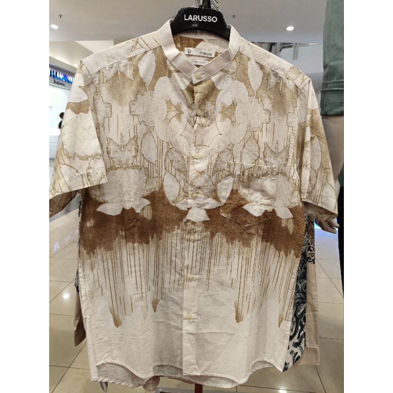 Koko printing lengan pendek bahan katun ori larusso