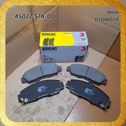 BRAKE PAD DEPAN HONDA BRV STREAM 2.0 ODYSSEY 2.4 ACCORD CM5 CP2 CIVIC FD MERK BIRKENS ORI |  DISC PA