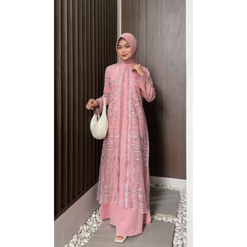 GHINA DRESS CUT MADINA PREMIUM RAYA SERIES
