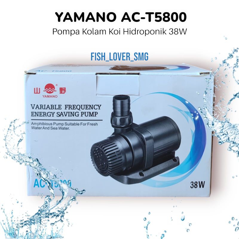 POMPA KOLAM YAMANO ACT 5800-Pompa kolam koi hidroponik YAMANO