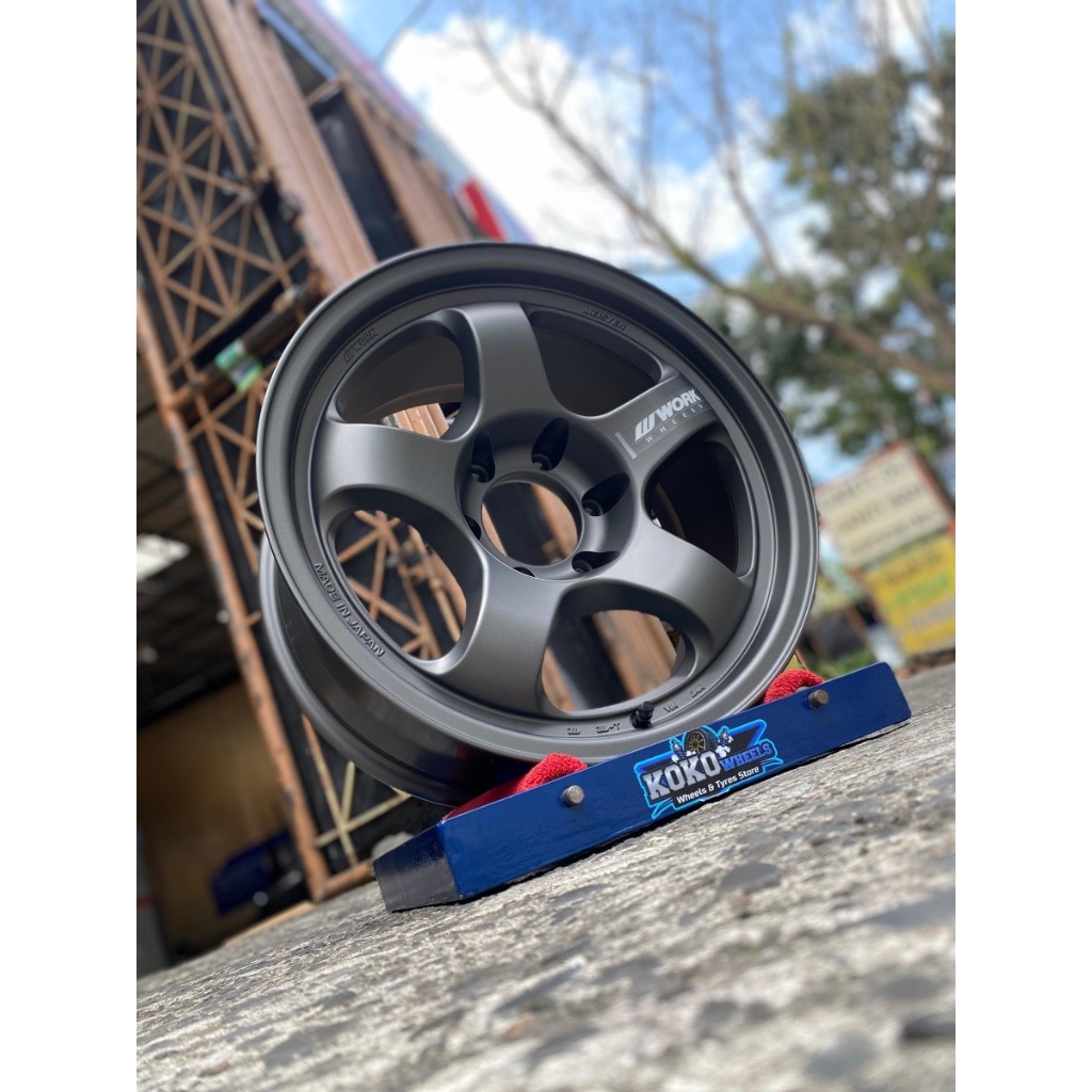 Velg pelak Mobil Work Meister S1 Original Japan Ring18 Untuk Mobil Pajero Fortuner Hilux Triton Dll
