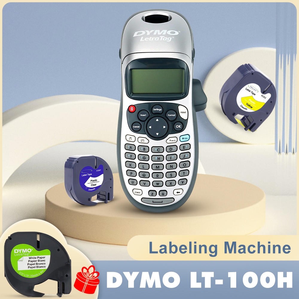 

Original Dymo Letratag LT-100H Handheld Label Maker Office