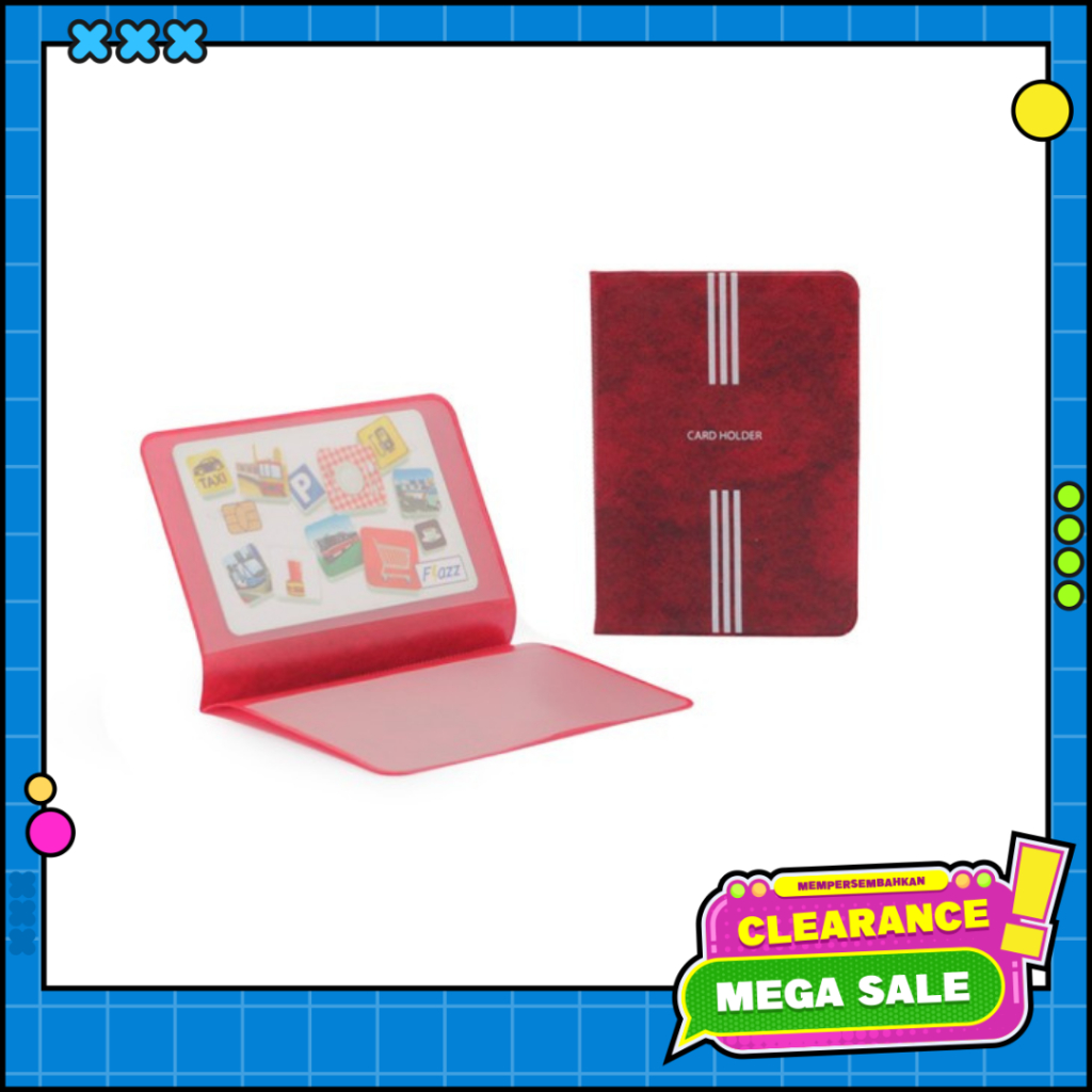

Bantex Dompet Kartu 2 Slot Card Pocket Holder 9876 09