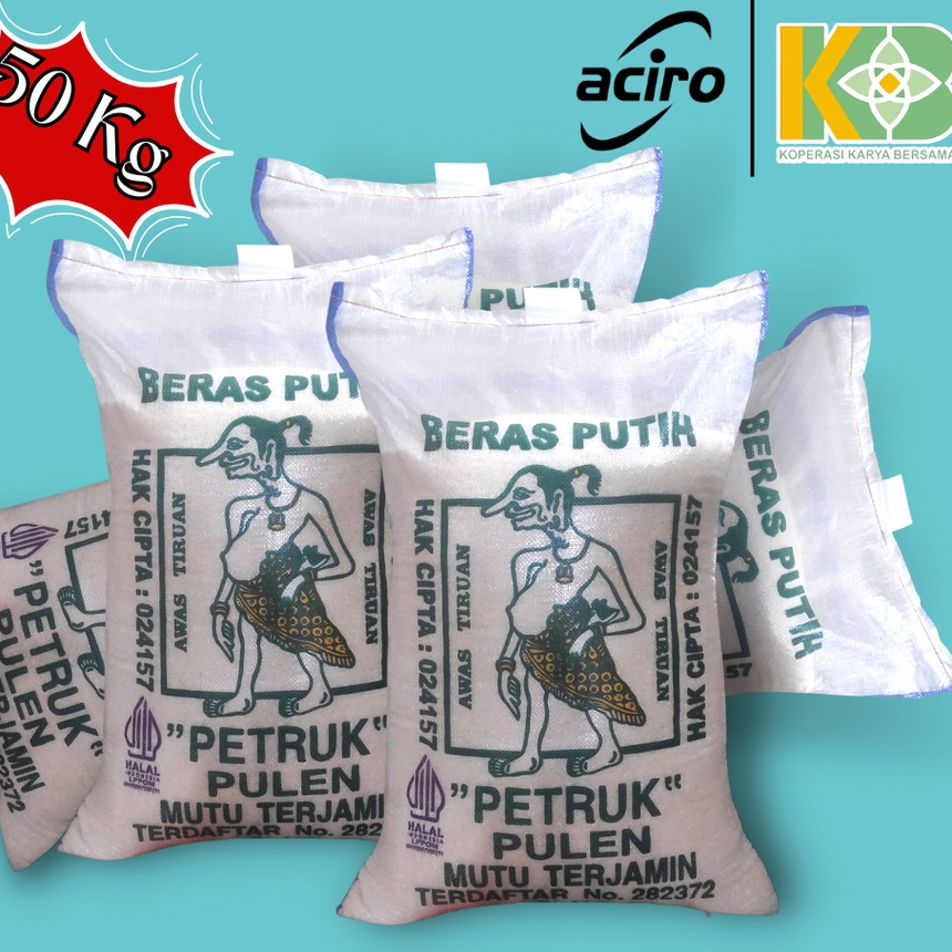 NEW  BERAS PETRUK 50kg . BAL