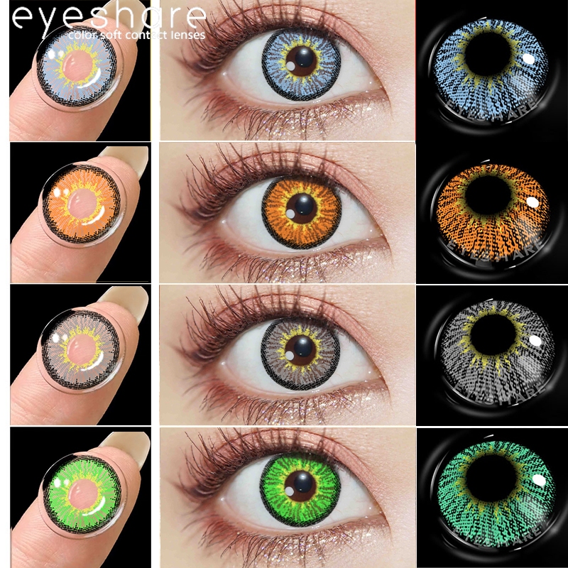 Eyeshare Icesnow Softlens 1 Pasang 14.5mm Cosplay Softlen