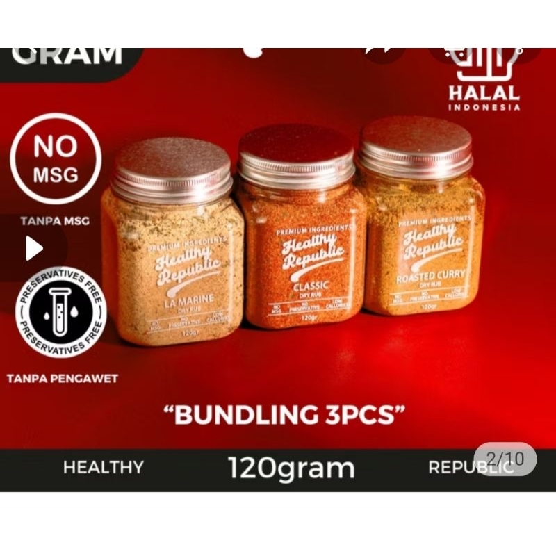 

Bumbu Marinasi Serbaguna (isi 10)
