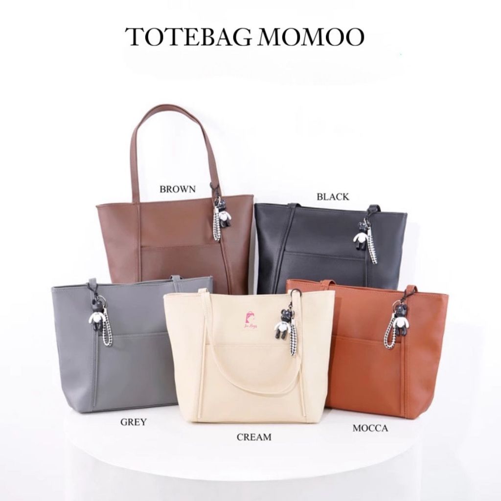 FIX BAG | Totebag Wanita Mommo Beberapa Warna Lucu