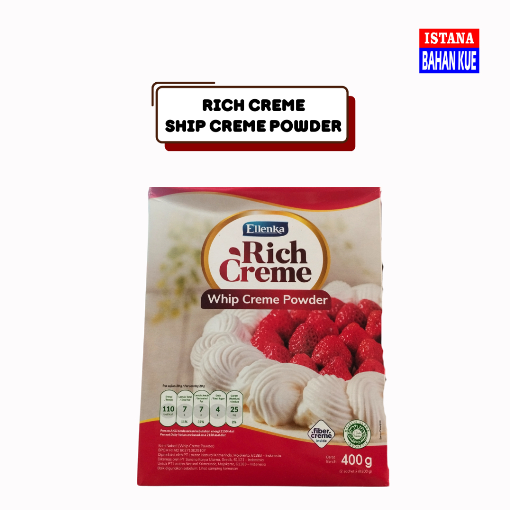 

RICH CREME | whipe creme powder 400 gram