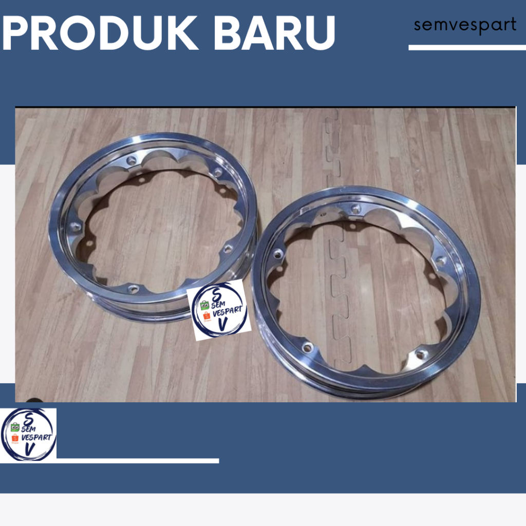 velg tubles vespa vrossi vrx ring 10 ORIGINAL