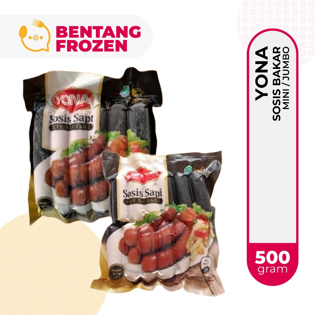 

Yona Sosis Sapi Bakar Mini / Jumbo 500gr