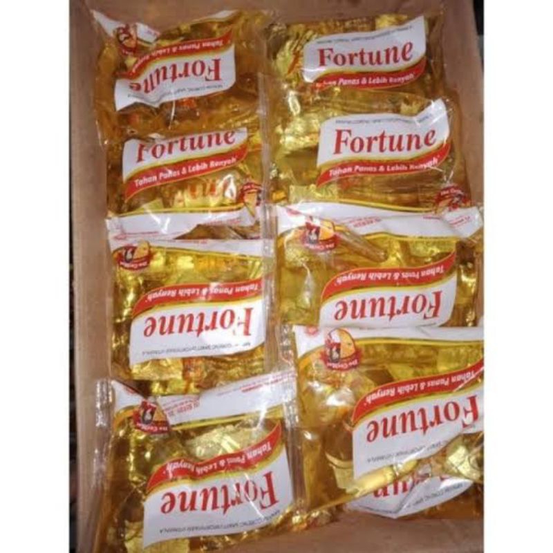 

Minyak goreng Fortune Bantal 1 Liter