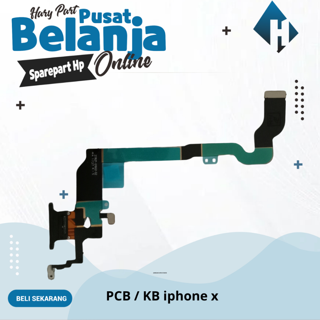 PCB Board Charger  ( Papan Konektor Cas ) IPHONE X
