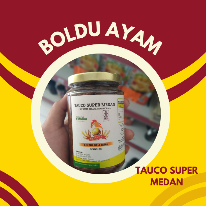 

tauco medan boldu ayam 350 gr