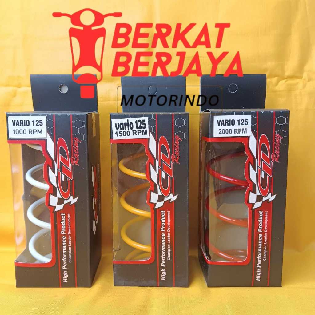 Per CVT CLD Racing Vario 125 Old Vario 125 New Ukuran 1000 Rpm 1500 Rpm 2000 Rpm