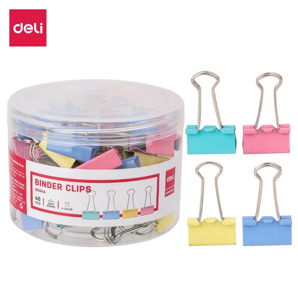 

Binder Clip E8554A Effortless Deli