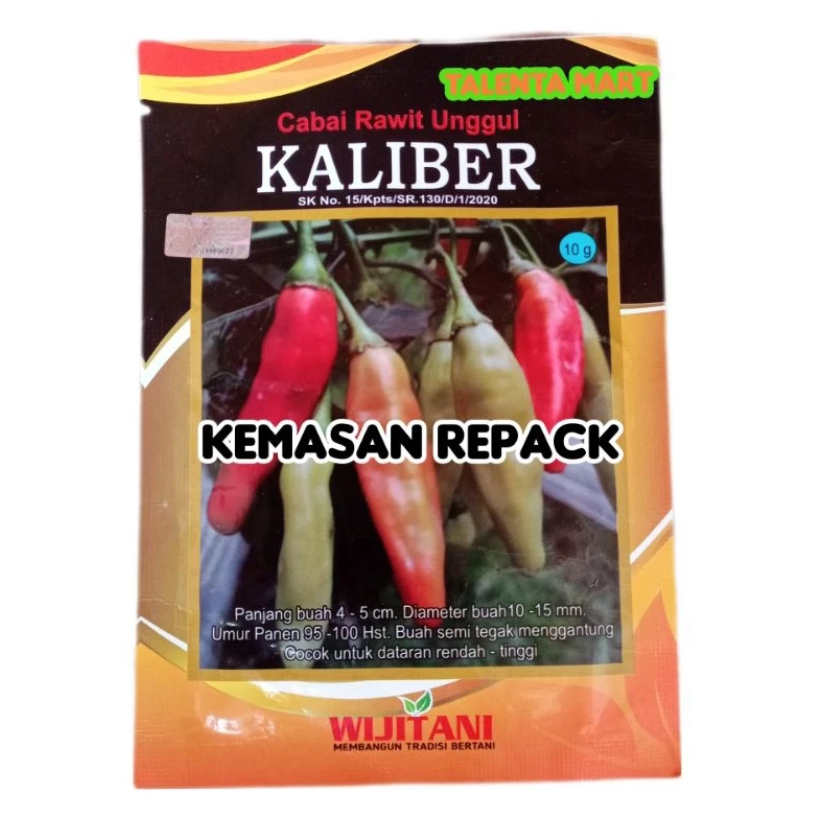 50 BUTIR REPACK BENIH CABE/CABAI RAWIT UNGGUL KALIBER