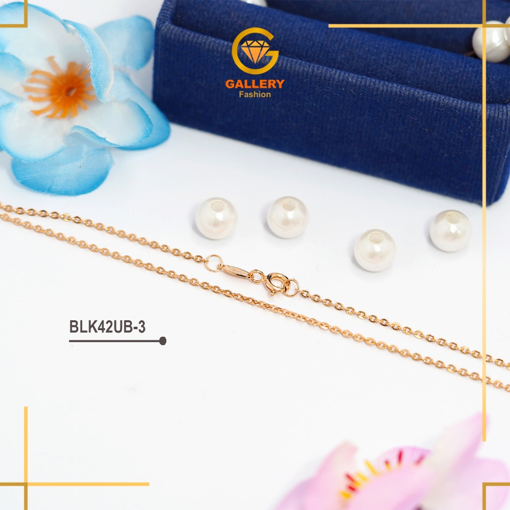 Kalung Rantai Emas Capelo Gold 8K atau 375 Panjang 42 cm by Galeri Fashion KLCAP422