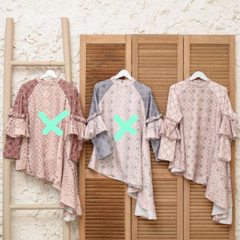 wearing klamby casey/ulos blouse NEW