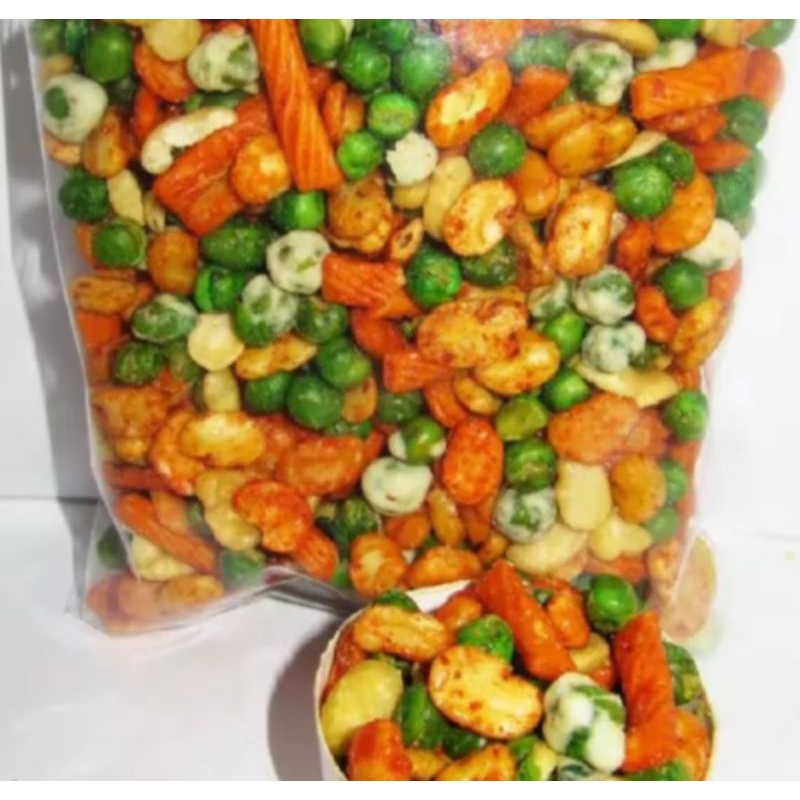 

KACANG CAMPUR 200 GR / KACANG MIX / KACANG JAIPONG / MIX NUTS